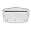 Bottom of white wall mount mailbox