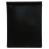 Black wall mount mailbox