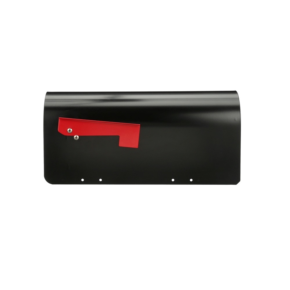 Ironside Post Mount Mailbox – Black | Architectural Mailboxes