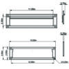 MS00 Mail Slot Product Dimensions