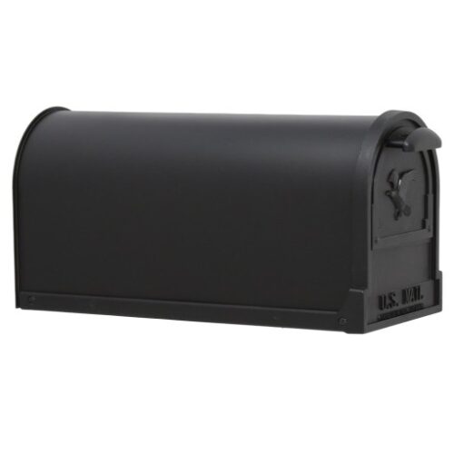 Side of Black Mailbox