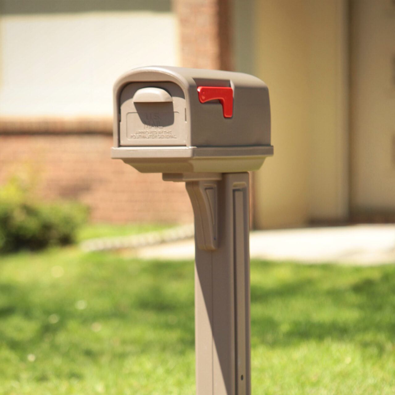 Classic Mailbox & Post Kit – Mocha | Architectural Mailboxes