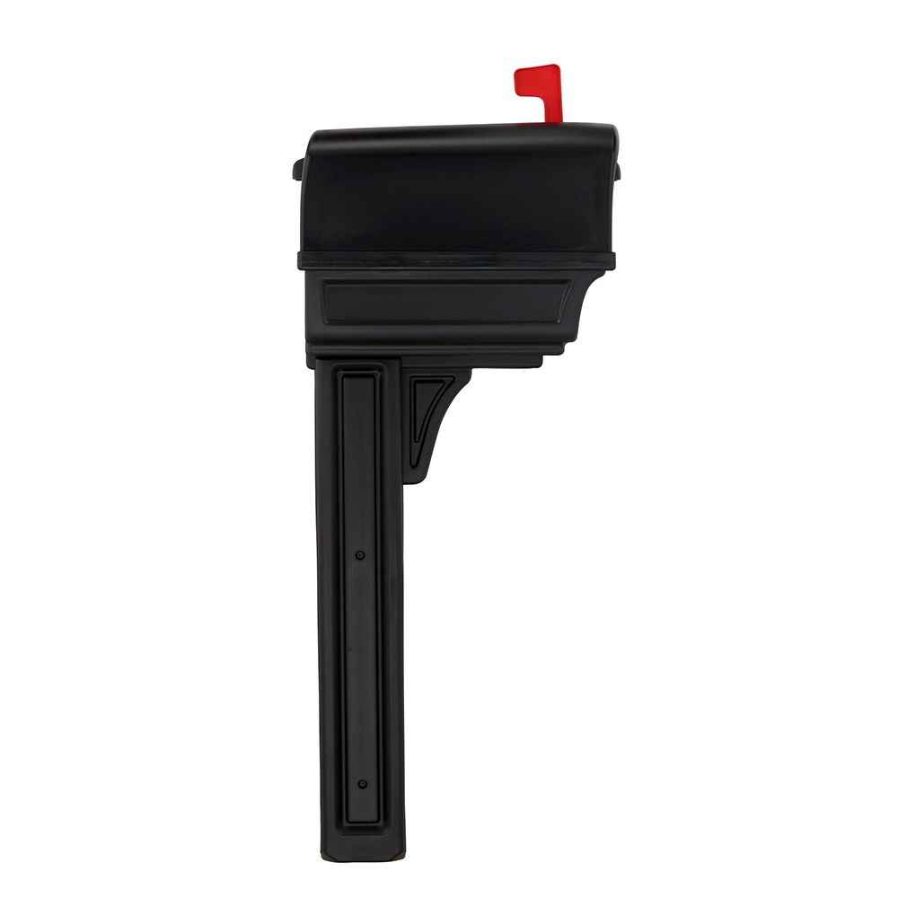 Gentry Mailbox & Post Kit – Black | Architectural Mailboxes