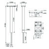 Diagram of parkwood easy-install cedar drive-in post