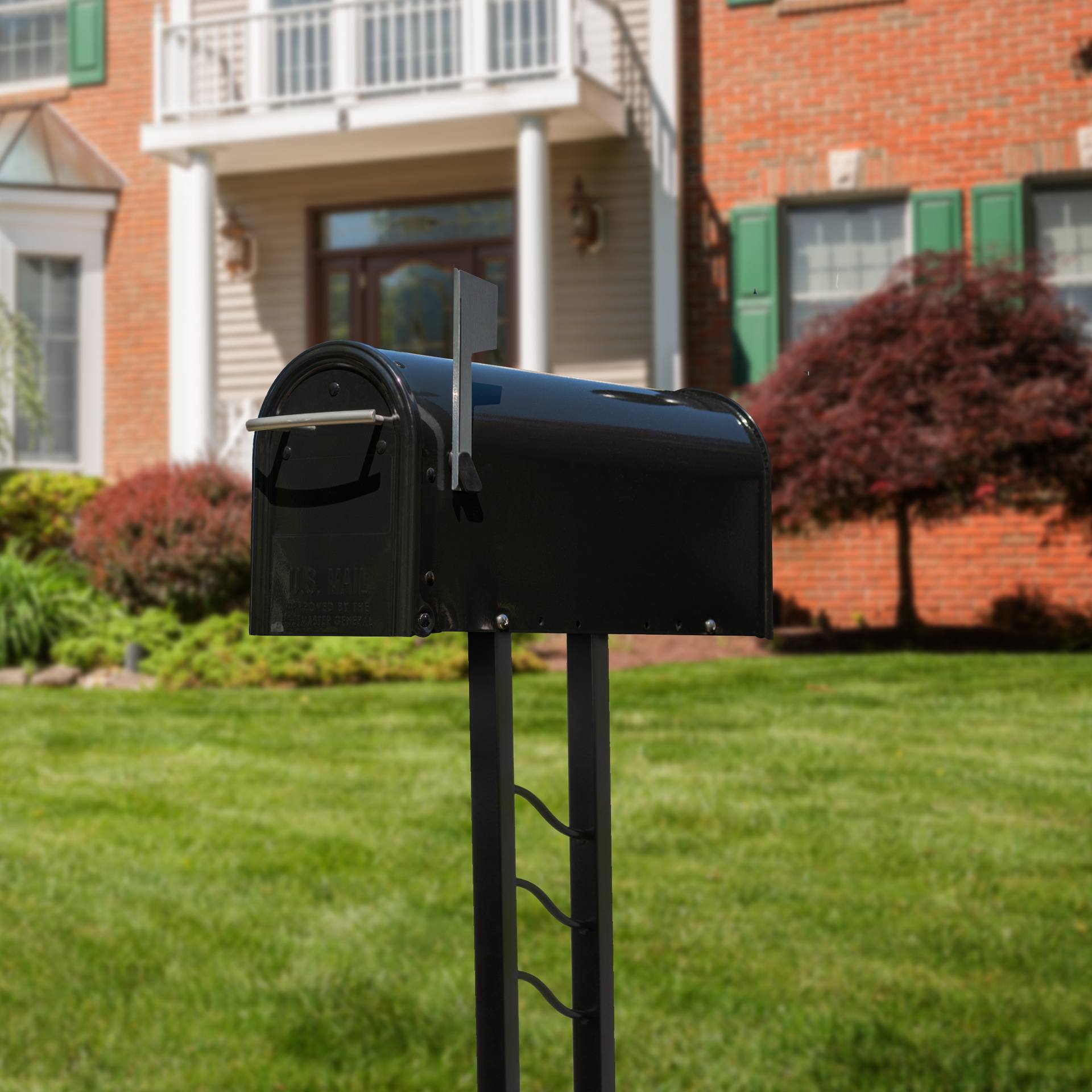 Montroso EasyInstall Steel Mailbox Post Architectural Mailboxes